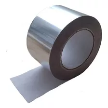 Cinta Adhesiva Teipe Ducto Aluminio 48mm X 30mts