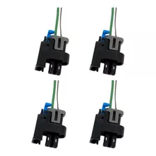 Conector Arnes Inyector Chevy C2 (4 Pcs)