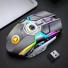 Mouse Juego Inalámbrico Recargable E-sport Game Rgb Ergonomi