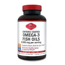 El Aceite De Pescado Olympian Labs Con Recubrimiento Entéric