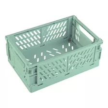 Caja Organizadora Canasta Plegable Apilable 40.5x30x14.5cm