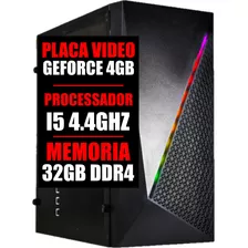 Pc Gamer I5 9 Geração / Placa Video 4gb / 32g Ddr4 / Ssd 480