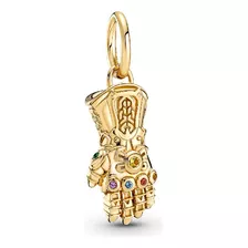 Charms Plata S925 Temática Avengers Guante De Thanos