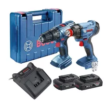 Bosch Rotomartillo Gsb 180-li + Llave De Impacto Gdx 180-li