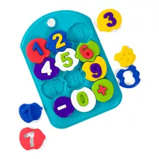 Puzzle Para Niño Didáctico De Encastre Con Números Calesita 