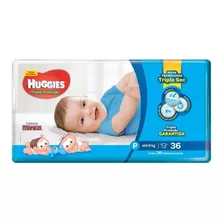 Kit 2 Fraldas Huggies Tripla Proteção P