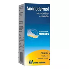 Antimicótico Andriodermol Solução Tópica 50ml 