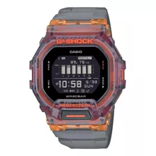 Reloj Casio Gshock Gbd-200sm-1a5 Entrenamiento Acelerometro Color De La Malla Gris Oscuro Color Del Bisel Negro Color Del Fondo Negro