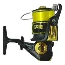 Molinete Pesca Plusfish Spin 2000 Drag 4kg Com Linha