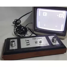 Antigo Tele Jogo Video Game Anos 80 Funciona * Com Detalhes