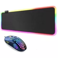 Combo Gamer Negro Mouse Onikuma Cw903 + Mouse Pad Rgb 80x30