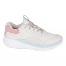 Tenis Deportivo Court Color Beige Para Mujer A4709j