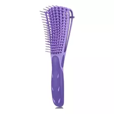 Cepillo Flexible Desenredante Tipo A Color Violeta