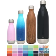 Simple Modern 34 Oz Wave Water Bottle - Pared Doble Con Aisl