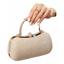 Bolsa De Mano Dama Elegante De Noche Bolso Cartera Diamantes