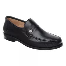 Sapato Jacometti Mocassim Masculino Ref.001 Preto Couro