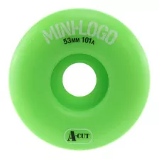 Roda Mini Logo 53mm 101a Cônica Verde