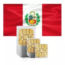 Chip Internacional Peru - Franquia Internet 9gb - 30 Dias