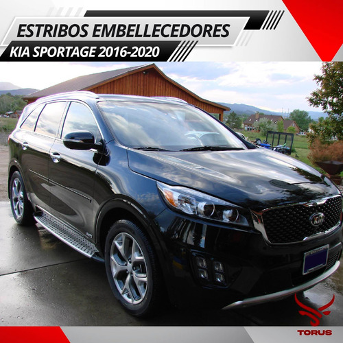 Estribos Sportage Kia 2016 2017 2018 2019 2020 Torus Foto 5