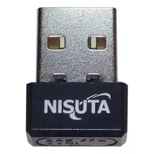  Antena Wifi Placa Usb Nisuta Nano 300mbps Norma N Nswiu300n