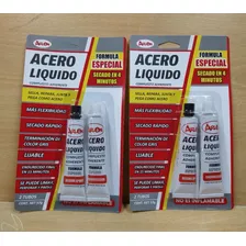  2 Acero Liquido 57 Gramos Seca En 4 Minutos Calidad 100%