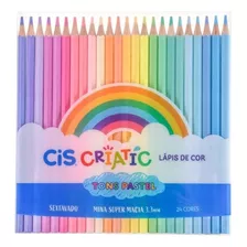 Lápis De Cor 24und Pastel Criatic Cis