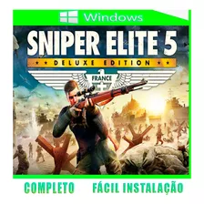 Sniper Elite 5 Deluxe Edition Pc Digital