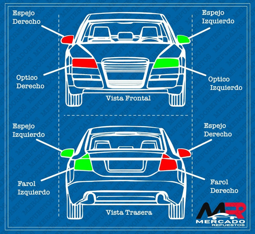 Optico Derecho Completo Dodge Dakota 1997 2004 Foto 2