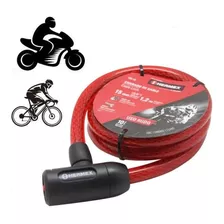 Cadena 1.5 Seguridad Candado Moto Bicicleta Truper Hermex