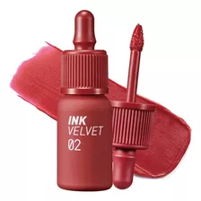 Peripera Ink Velvet Celeb Deep Rose Tono 2 Tinta Labial