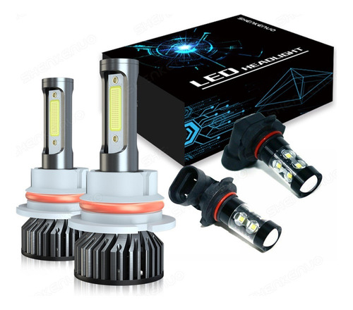 Foto de Para Jeep Liberty 2002- 03 04 9007 9145 Kit De Focos Led