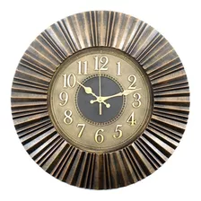 Relógio D Parede 40cm Antigo Vintage Retrô 3d Tridimensional