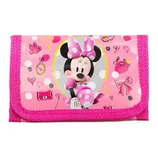 Mini Carteira Porta Moedas Minnie 8x12cm - Disney Desenho Do Tecido Minnie