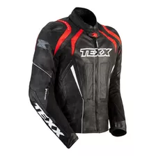 Jaqueta Couro Esportiva Texx Sniper V2 Motociclista Cupim