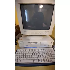 Pc Ibm Netvista 6018 Pentium 3 Retro Vintage Completa