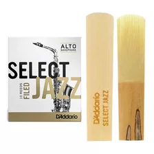 Palheta Select Jazz Para Sax Alto - Filed - Escolha O Nº