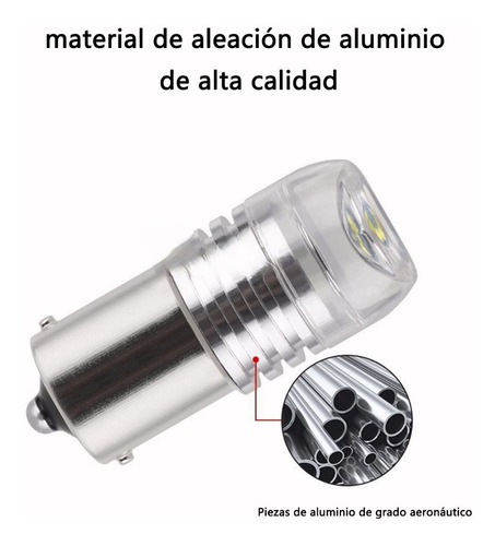 Foco 1034 3 Led's Con Estrobo Luz Luz Color Mltiple 5 Jgos Foto 3