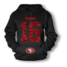 Hoodie 49ers San Francisco Nfl Joe Montana 16 Leyenda