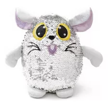 Peluche Muñeco Con Lentejuela Reversible Raton 7612