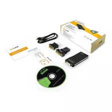 Adaptador De Vídeo Usb 2.0 Para Hdmi Vga E Dvi