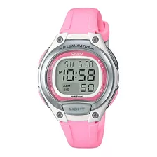 Relógio Casio Feminino Digital Illuminator Lw-203 4av Rosa