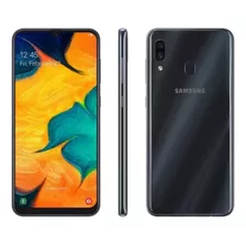 Usado: Samsung A30 64 Gb Preto - Muito Bom