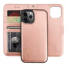 Bocasal Compatible Con iPhone 12 Pro Max Funda Billetera Con