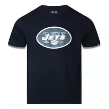 Camiseta New Era New York Jets Nfl Preta M