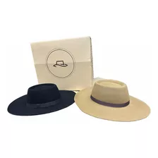 Sombreros Lagomarsino De Paño Modelo Pampa Gaucho En Caja