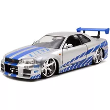 Jada Toys Fast & Furious 1:24 Diecast Nissan Gt R R34 