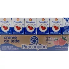 Creme De Leite Piracanjuba 200g 17% De Gordura - 27 Unidades