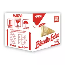 Casquinha Sorvete Biscoito Extra Marvi 1,05kg C/300 Unidades