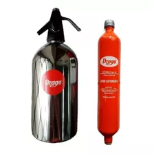 Sifón Drago Automático 2 Ltr.+ Garrafa Gas+garantía Oficial