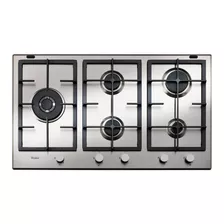 Anafe Empotrable Whirlpool Multigas Inox 90 Cm Color Inoxidable